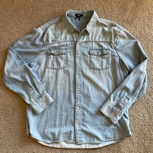 Paige mens button down shirt size XL